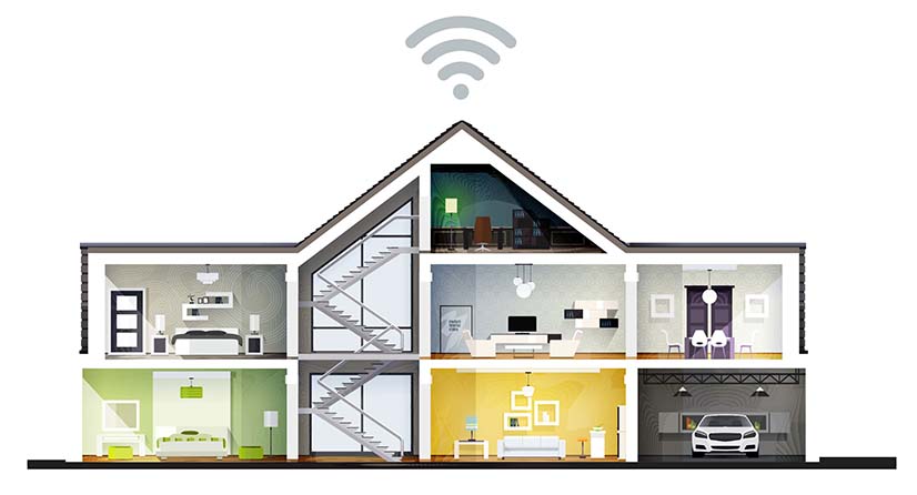 Smart Home Hamburg Smart Home Hamburg Illustration
